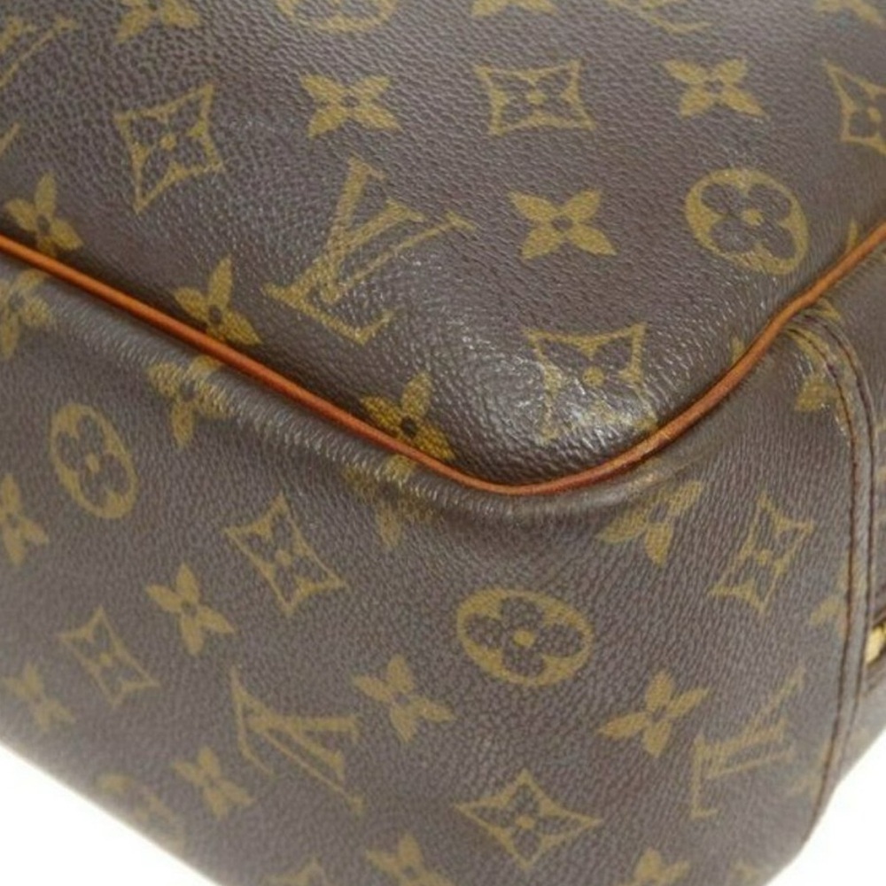 Louis Vuitton Satchel Bag Deauville Bowling Monogram canvas. Authentic - Picture 3 of 12